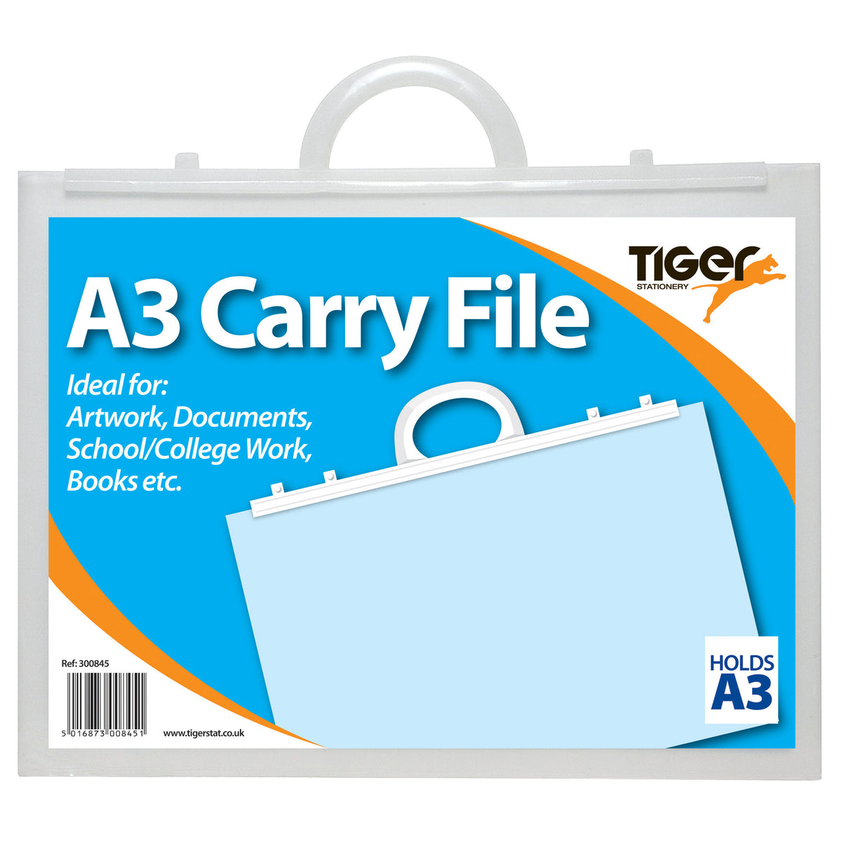 Tiger A3 Carry File – Clear