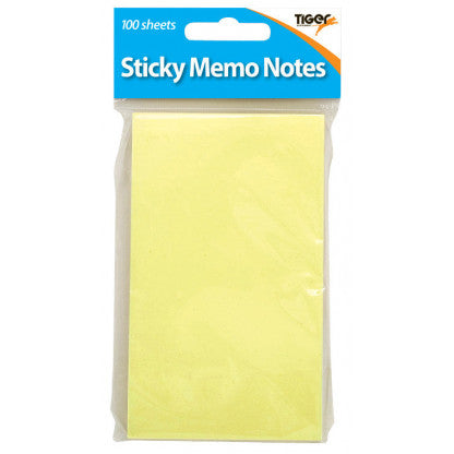 Tiger Yellow Sticky Memo Notes – 5 x 3 Inch