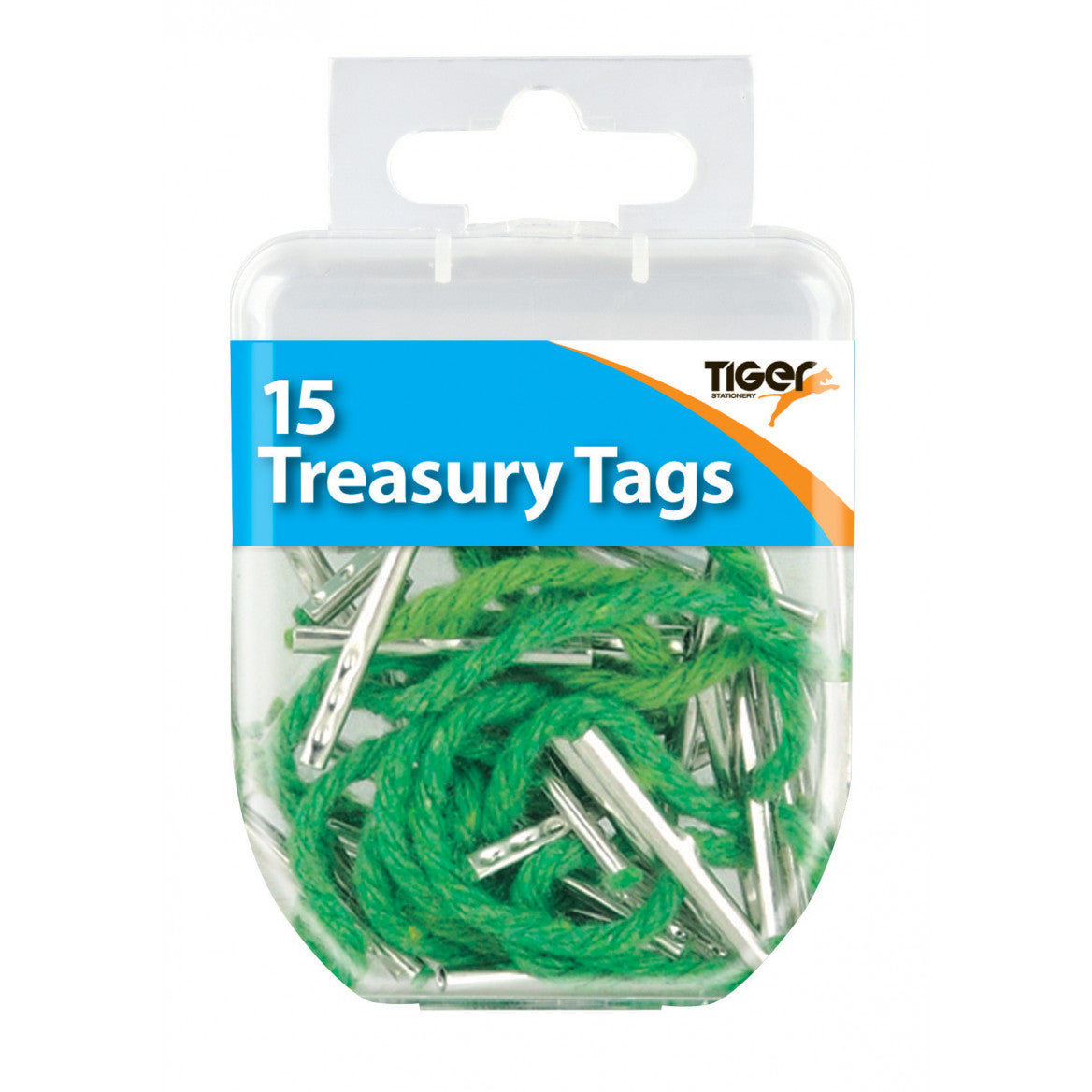 Tiger Steel Treasury Tags 51mm – Box of 10