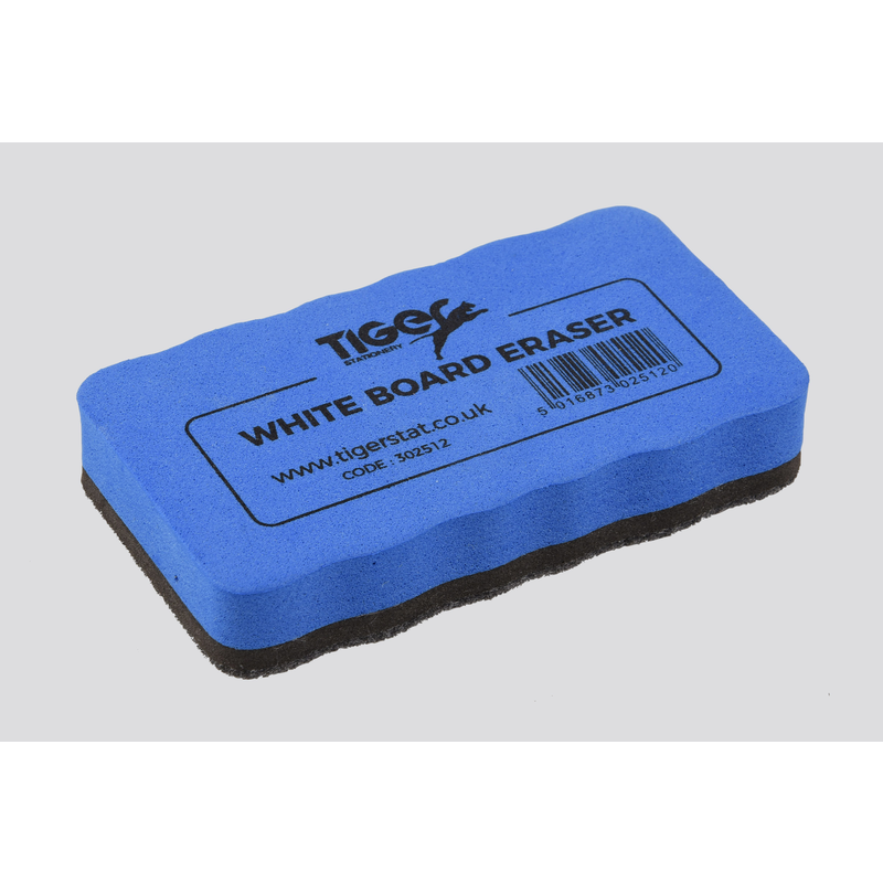 Tiger Washable Magnetic Whiteboard Eraser – Blue