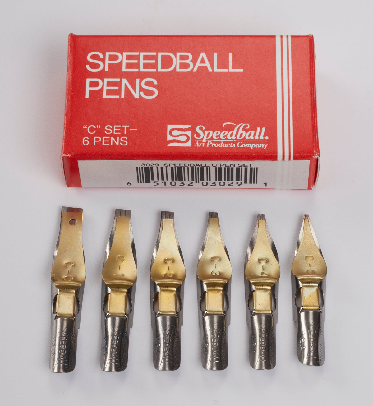 Speedball C-Style Lettering Nib Set (3029)