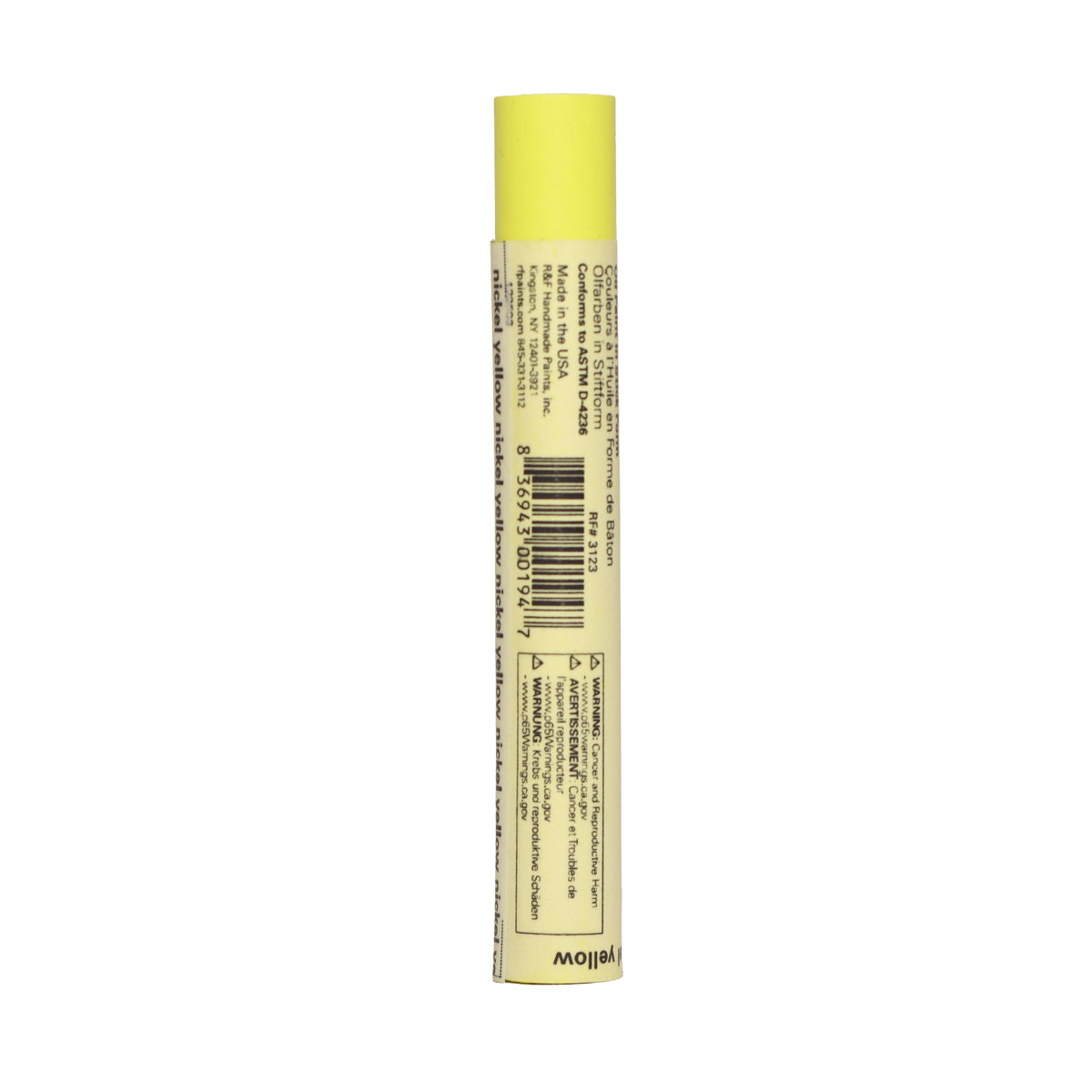 R&F Drawing Oil 12ml – Nickel Yellow