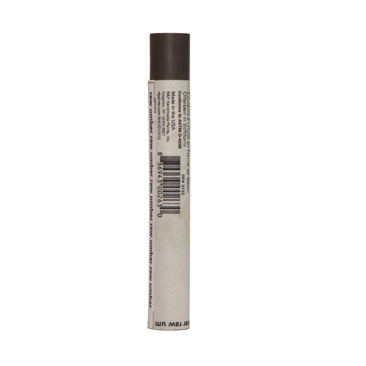 R&F Drawing Oil 12ml – Raw Umber
