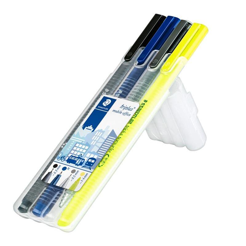 Staedtler triplus Multi Set 34 Mobile Office – Box of 4