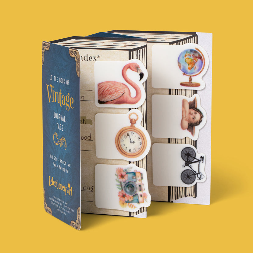 Bookaroo Eclectionery Journal Tabs - Vintage