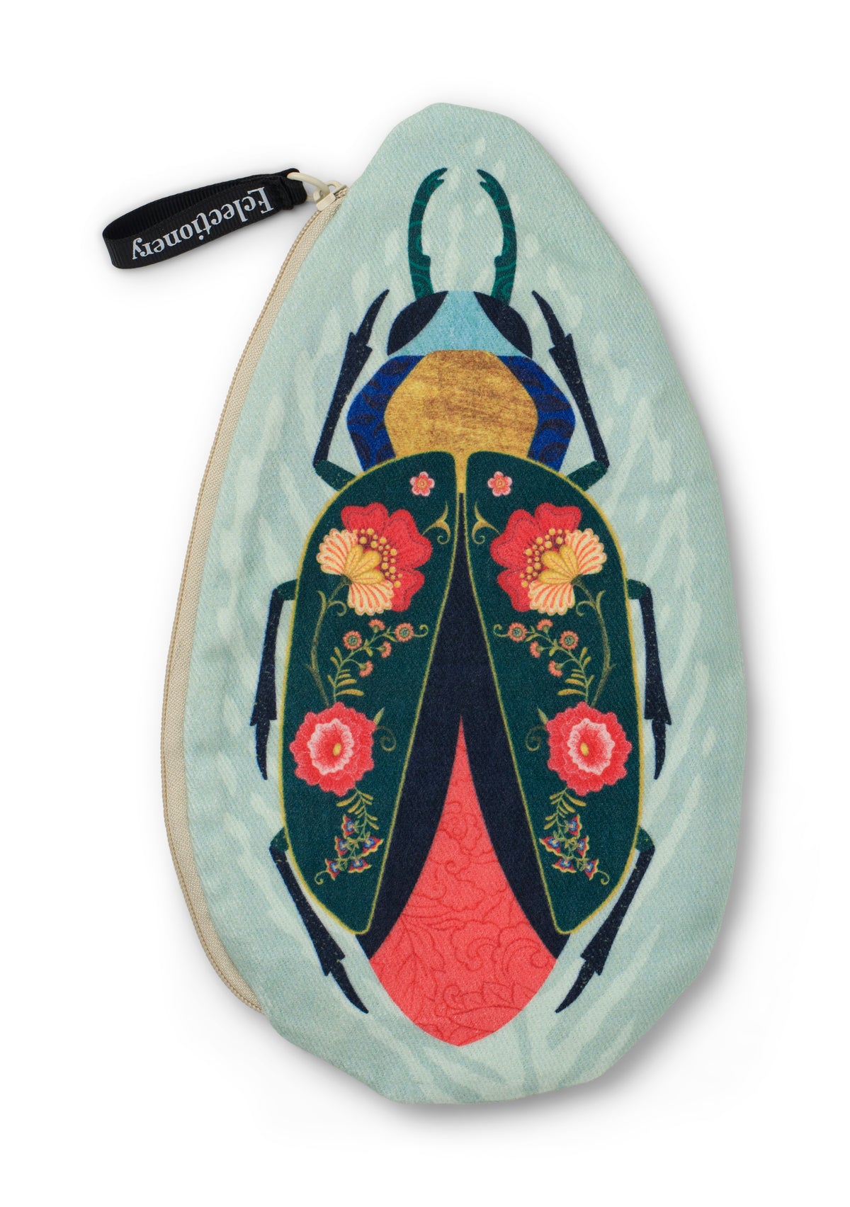 Bookaroo Eclectionery Pencil Case - Beetle