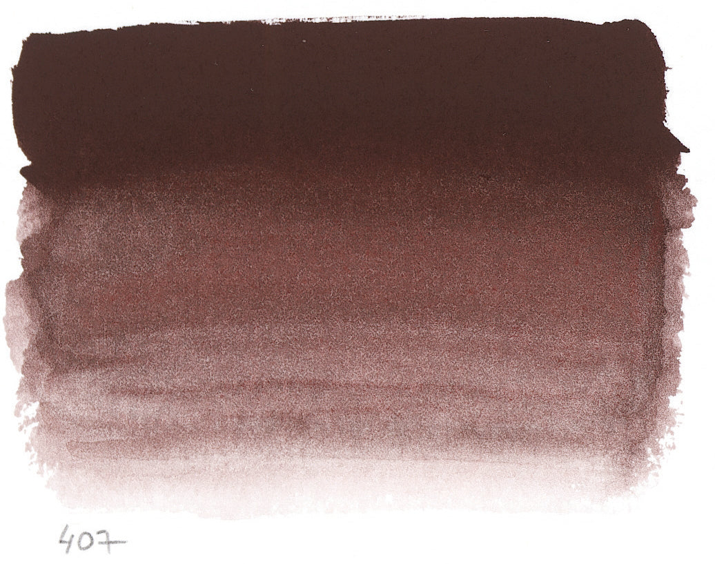 Sennelier Artist Watercolour Half Pan – Van Dyck Brown 407