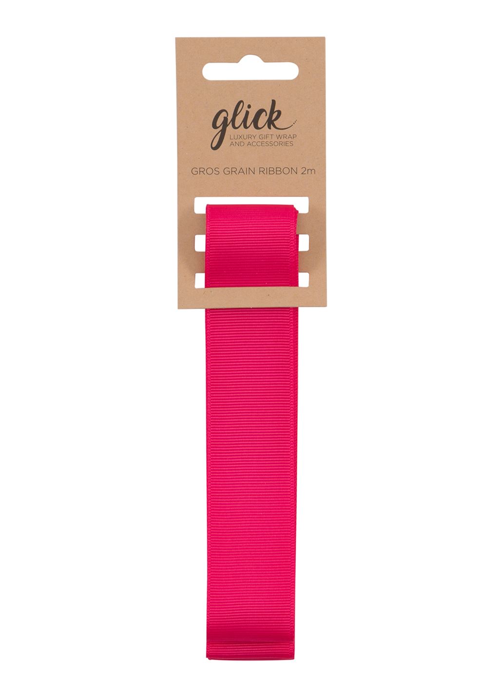 Hot Pink Grosgrain Ribbon 30mm (2m)