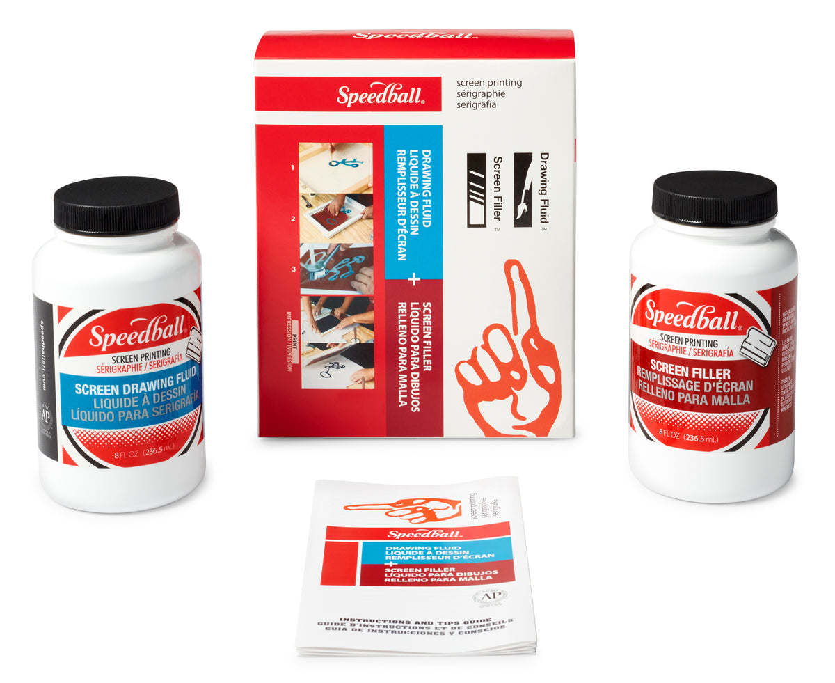 Speedball Drawing Fluid and Screen Filler Kit