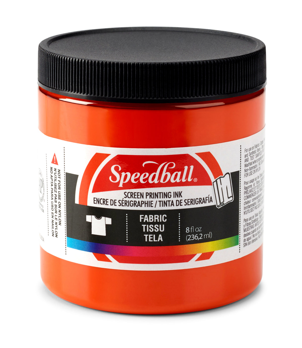Speedball Fabric Screen Printing Ink 236ml – Orange