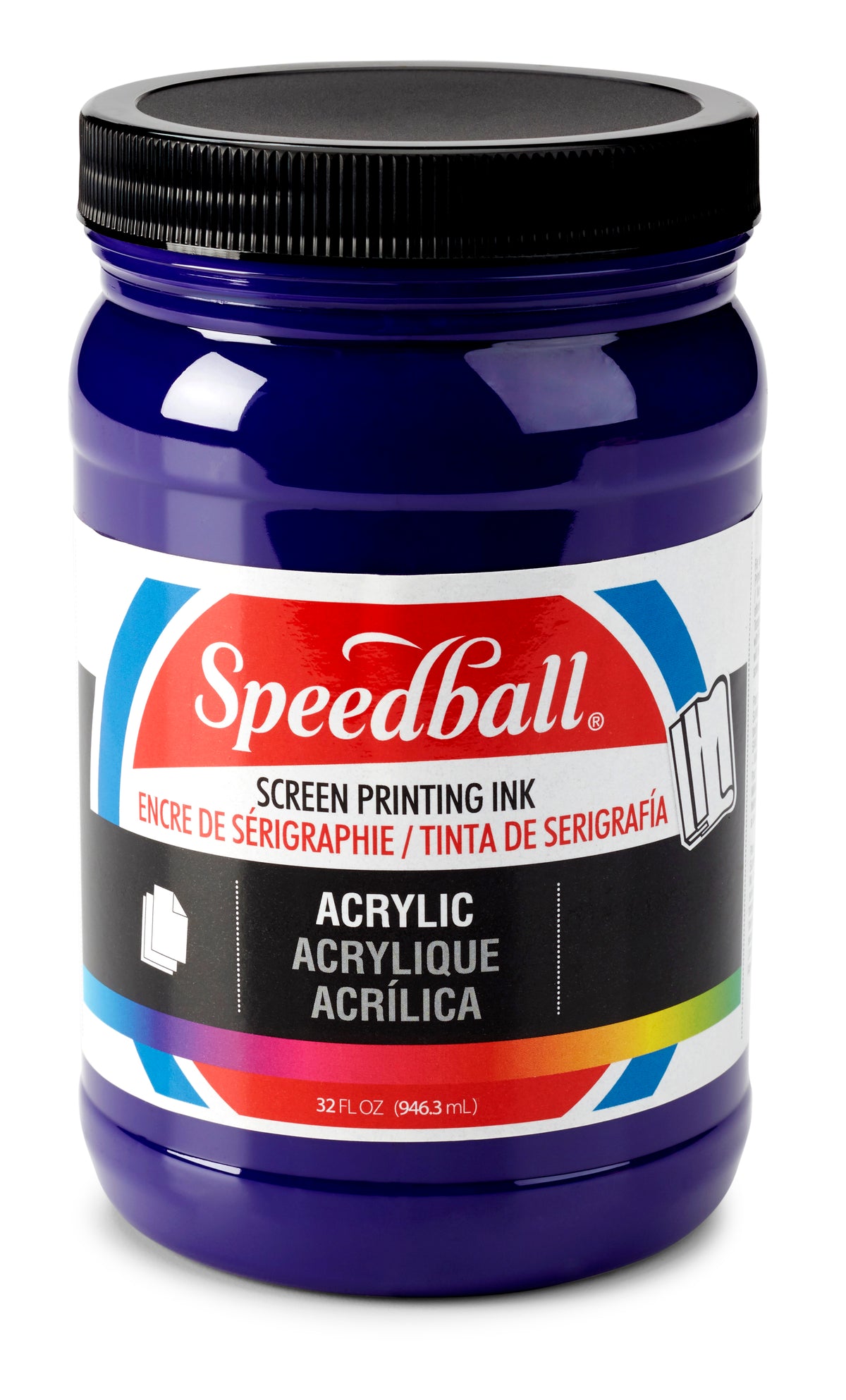 Speedball Acrylic Screen Printing Ink 946ml – Violet