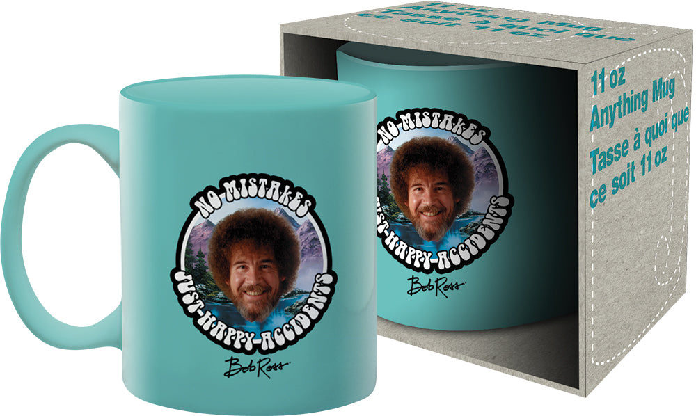 Bob Ross 11oz Boxed Mug – No Mistakes