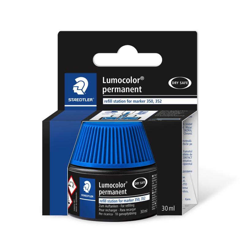 Staedtler Lumocolor Permanent Marker Refill Station 488 50 – Blue