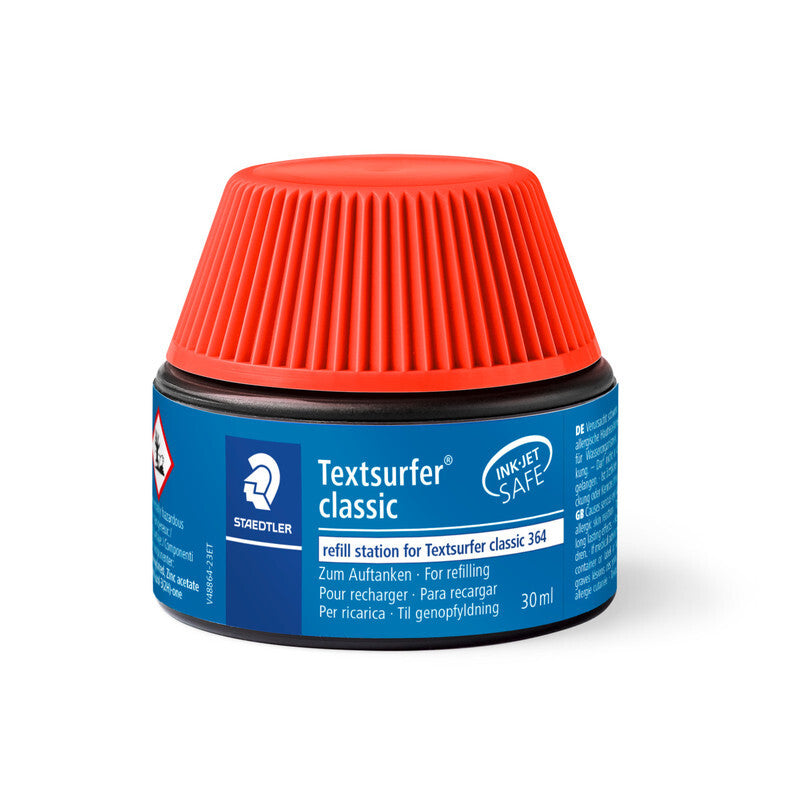 Staedtler Textsurfer classic refill station 488 64 in red