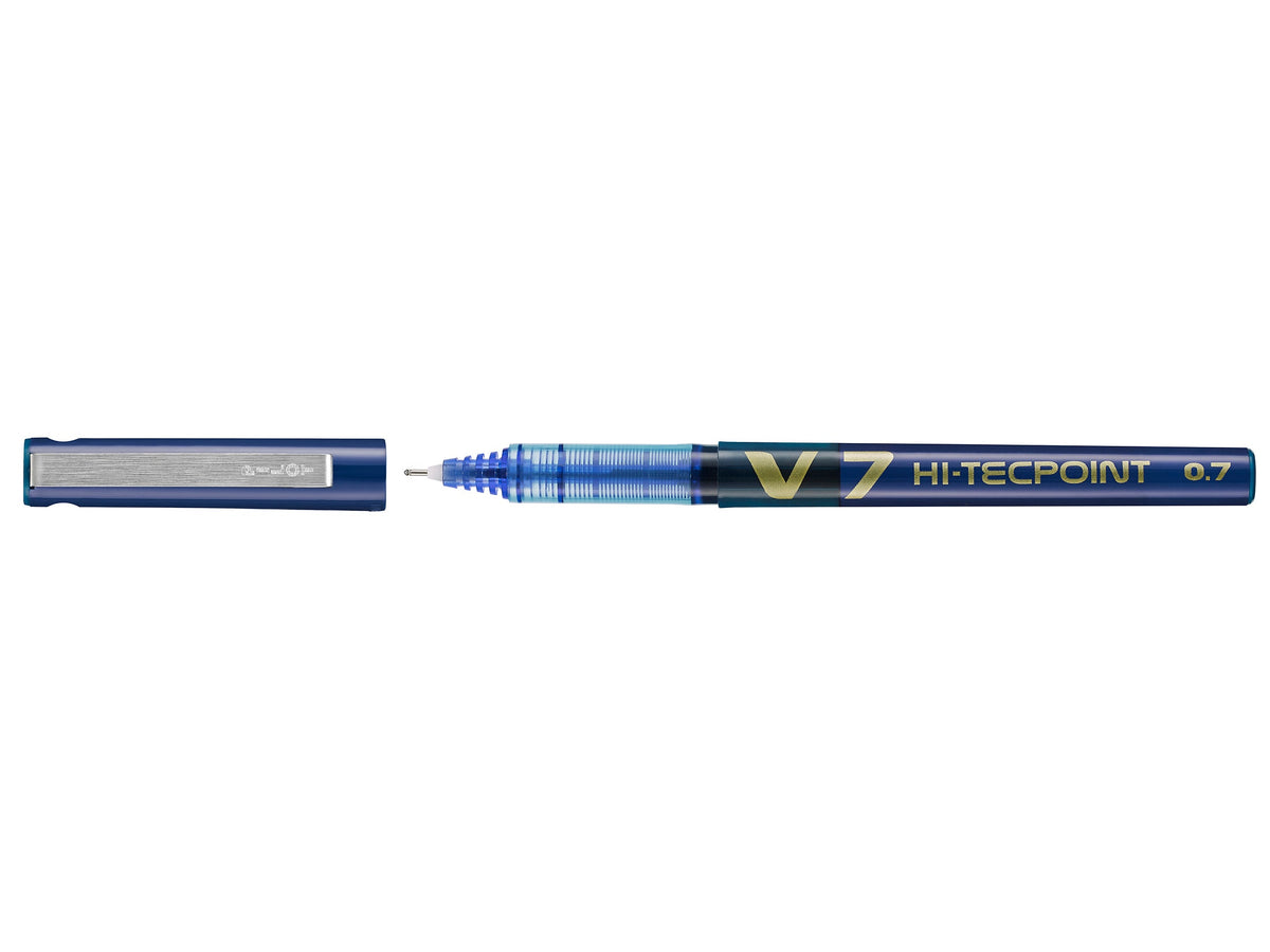Pilot Hi-Tecpoint V7 Liquid Ink Rollerball 0.7 – Blue