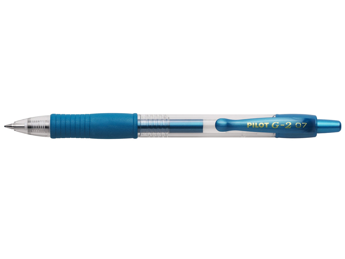 Pilot G-2 Metallic Retractable Gel Pen 0.7 – Blue