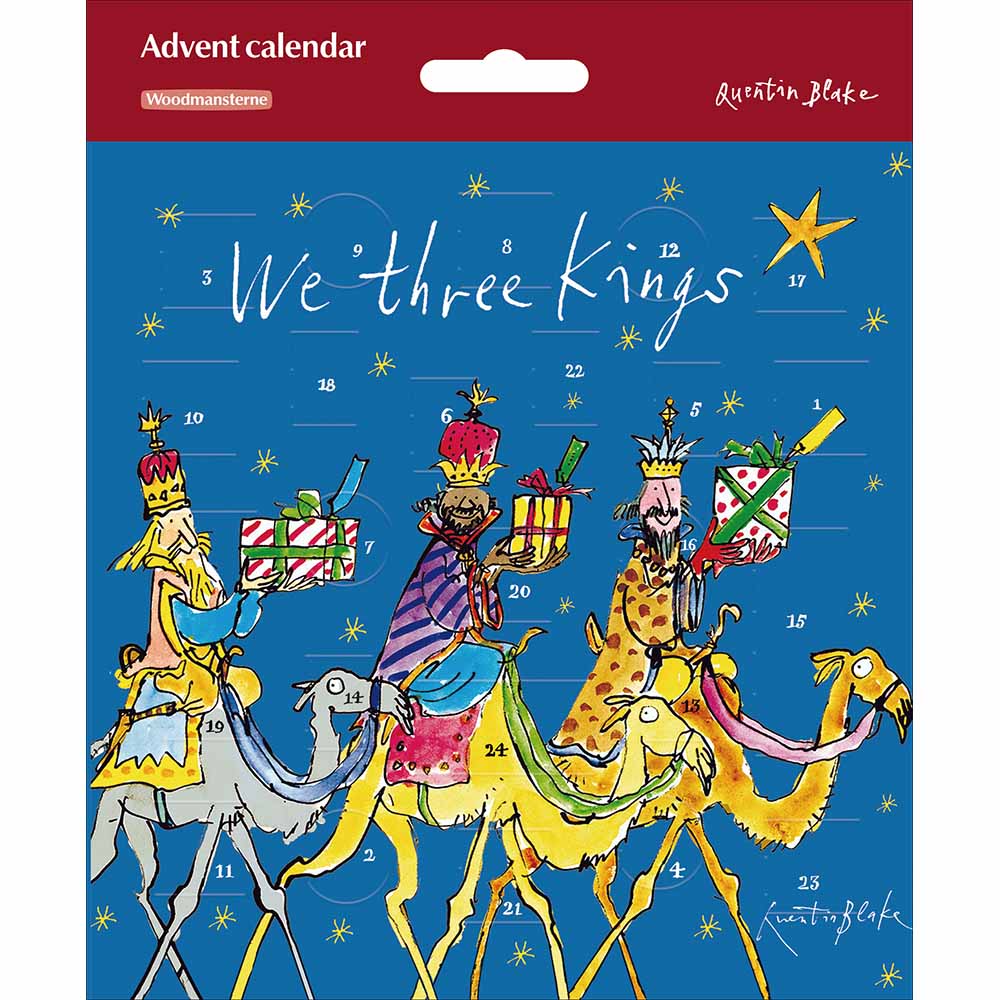 Quentin Blake We Three Kings Advent Calendar