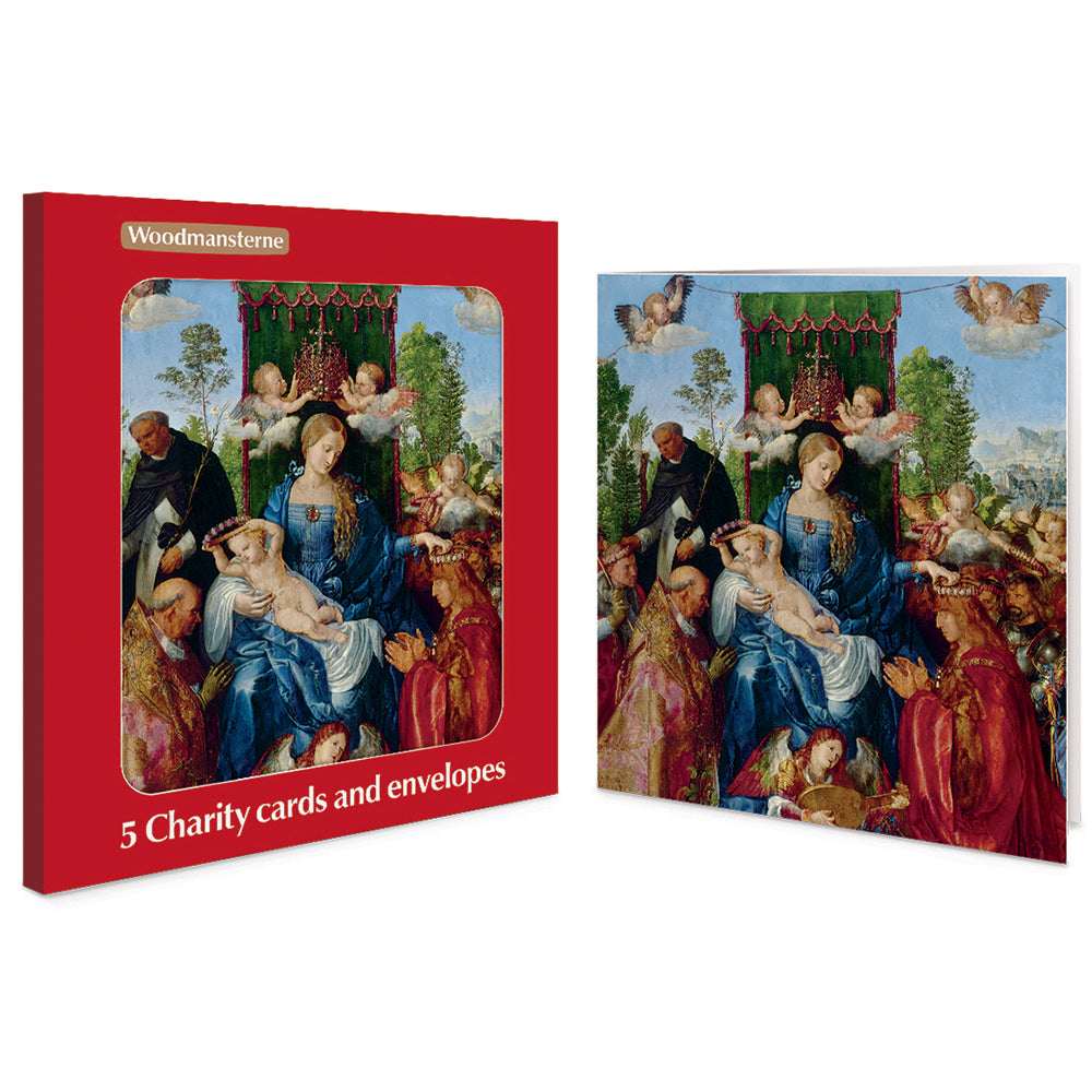 Feast of the Rose Garlands Charity Christmas Cards | Pack of 5