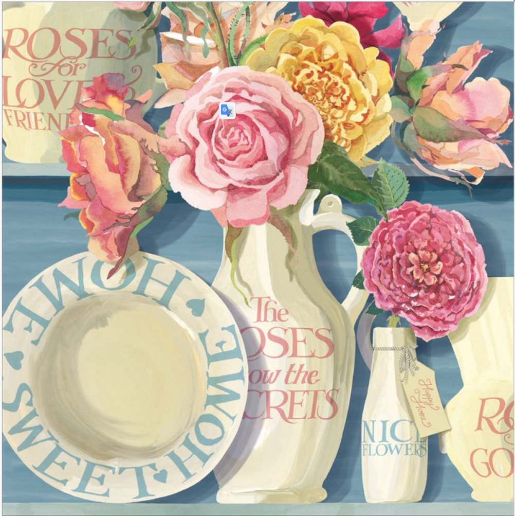 Emma Bridgewater Warm Welcome Greetings Card