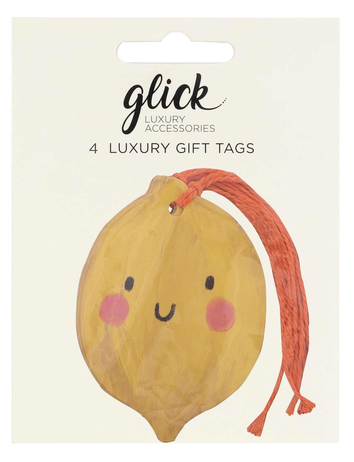 Lively Lemons Gift Tags (Pack of 4) by Kate McFarlane