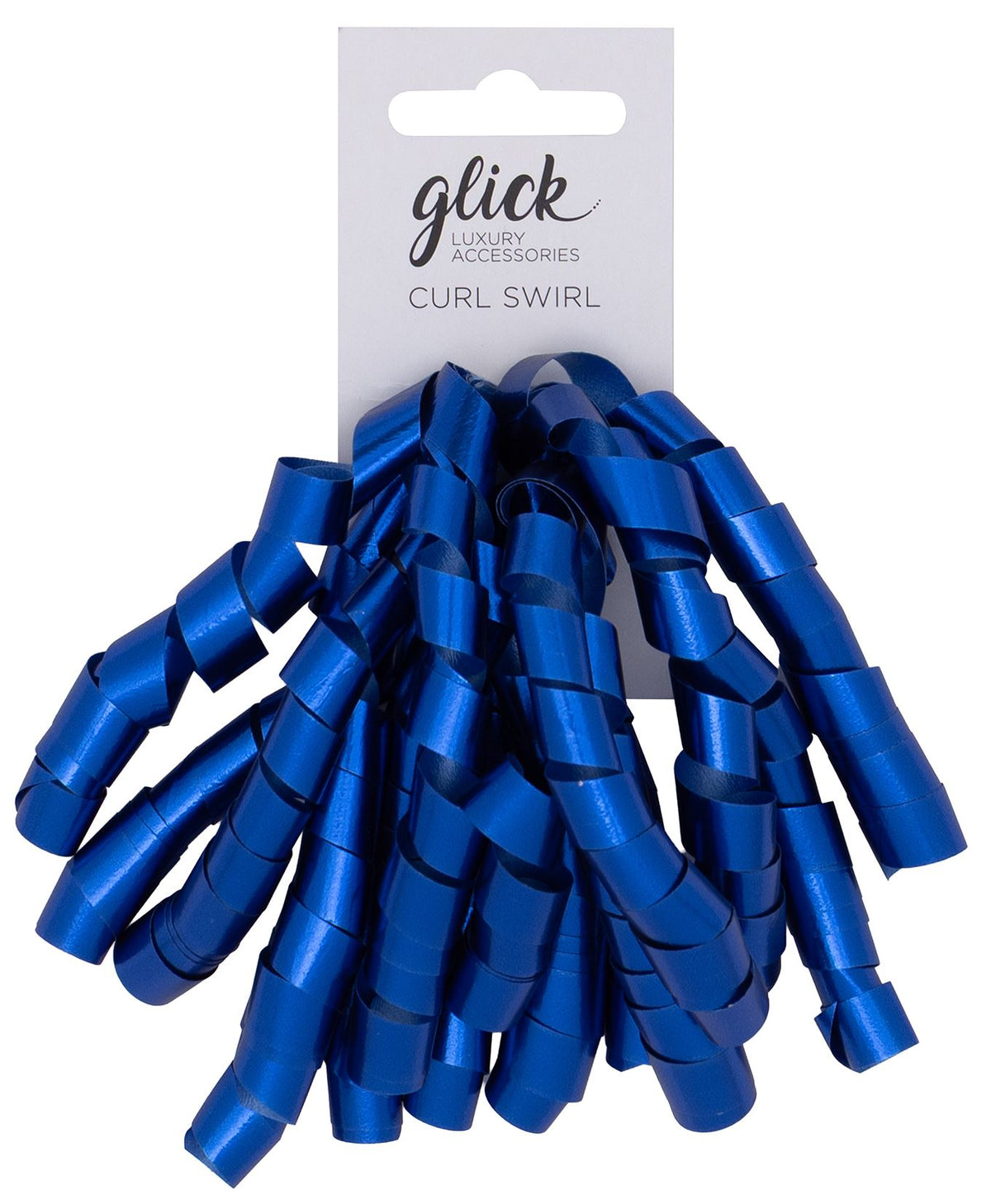 Blue Curl Swirl Gift Topper