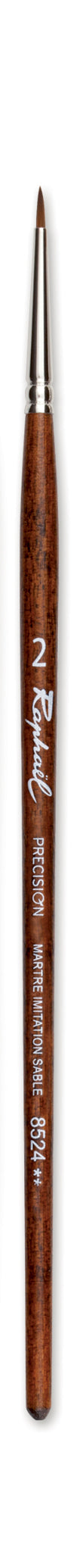Raphaël Precision Synthetic Short Round Brush, Series 8524 – Size 4