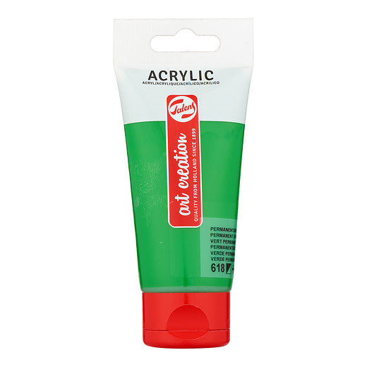 Talens Art Creation acrylic colour Permanent Green Light 618
