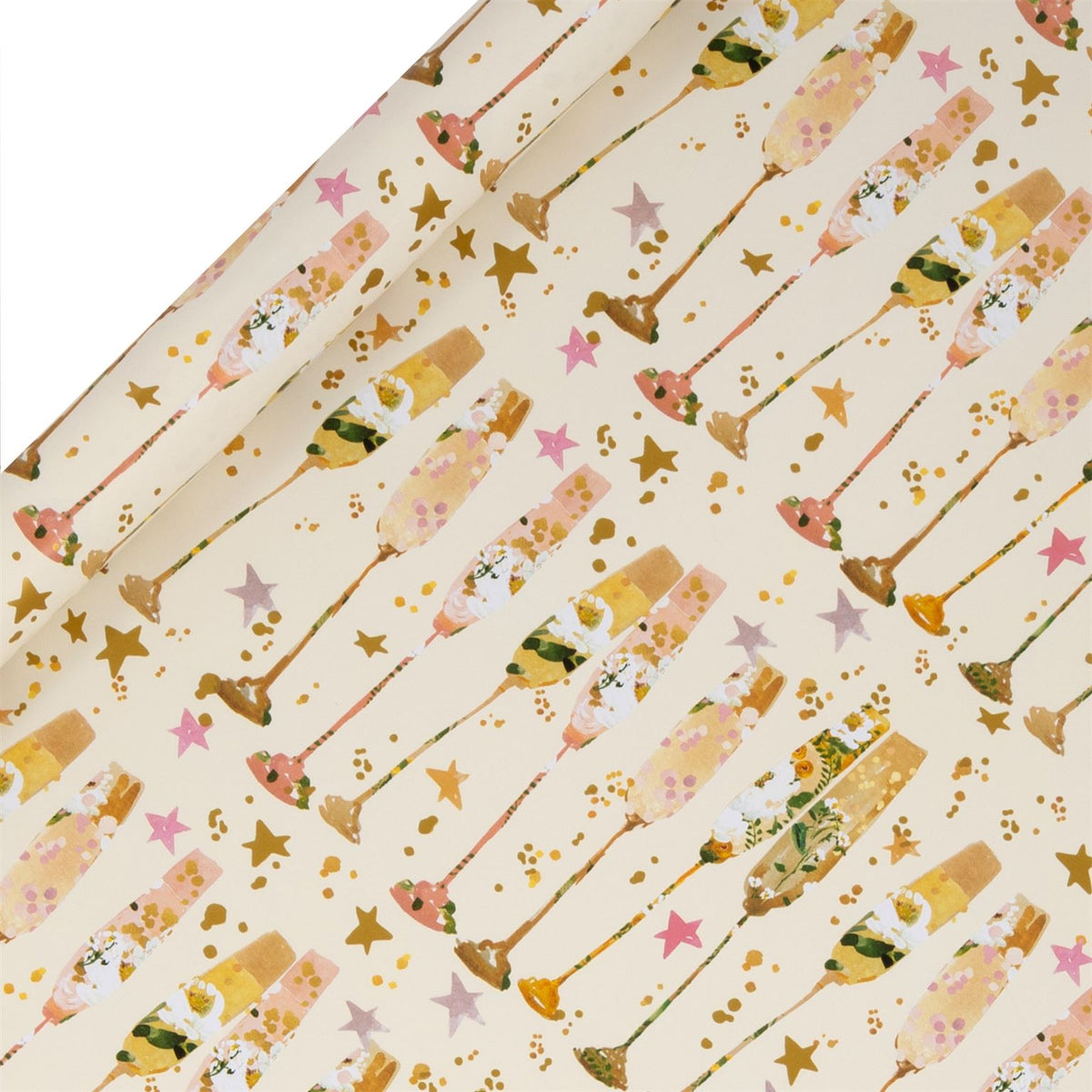 Flutes Wrapping Paper Roll (4m) by Stephanie Dyment