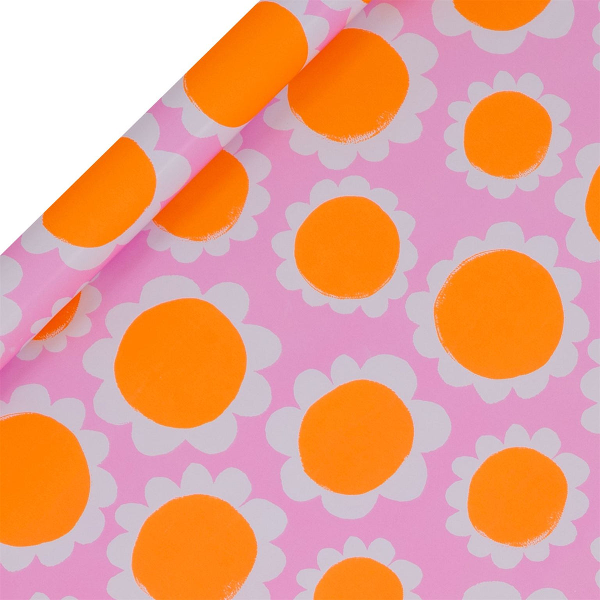Dazzling Daisies Wrapping Paper Roll (4m) by Paper Salad