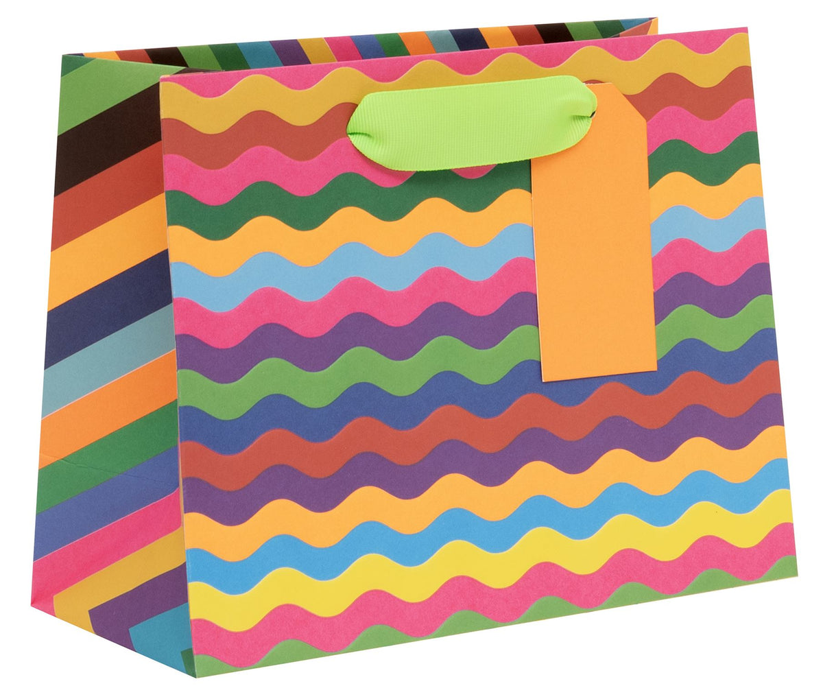 Mega Ric Rac Medium Landscape Gift Bag by Paper Salad