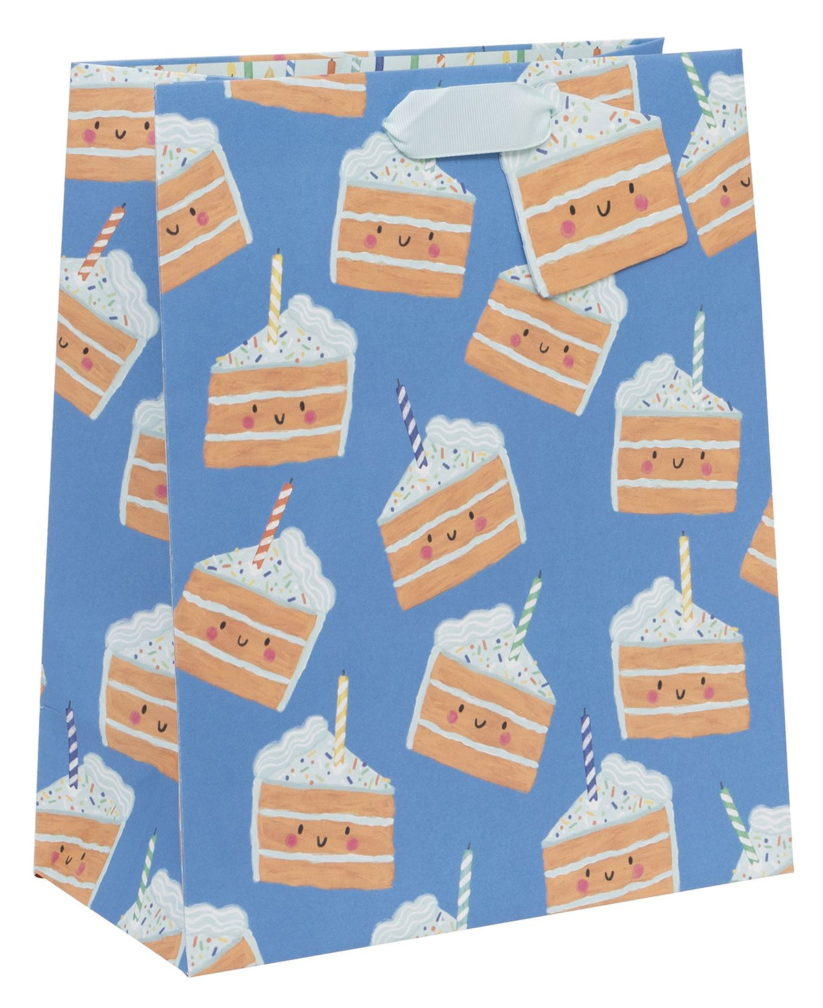 Cakey Blue Large Gift Bag by Kate McFarlane