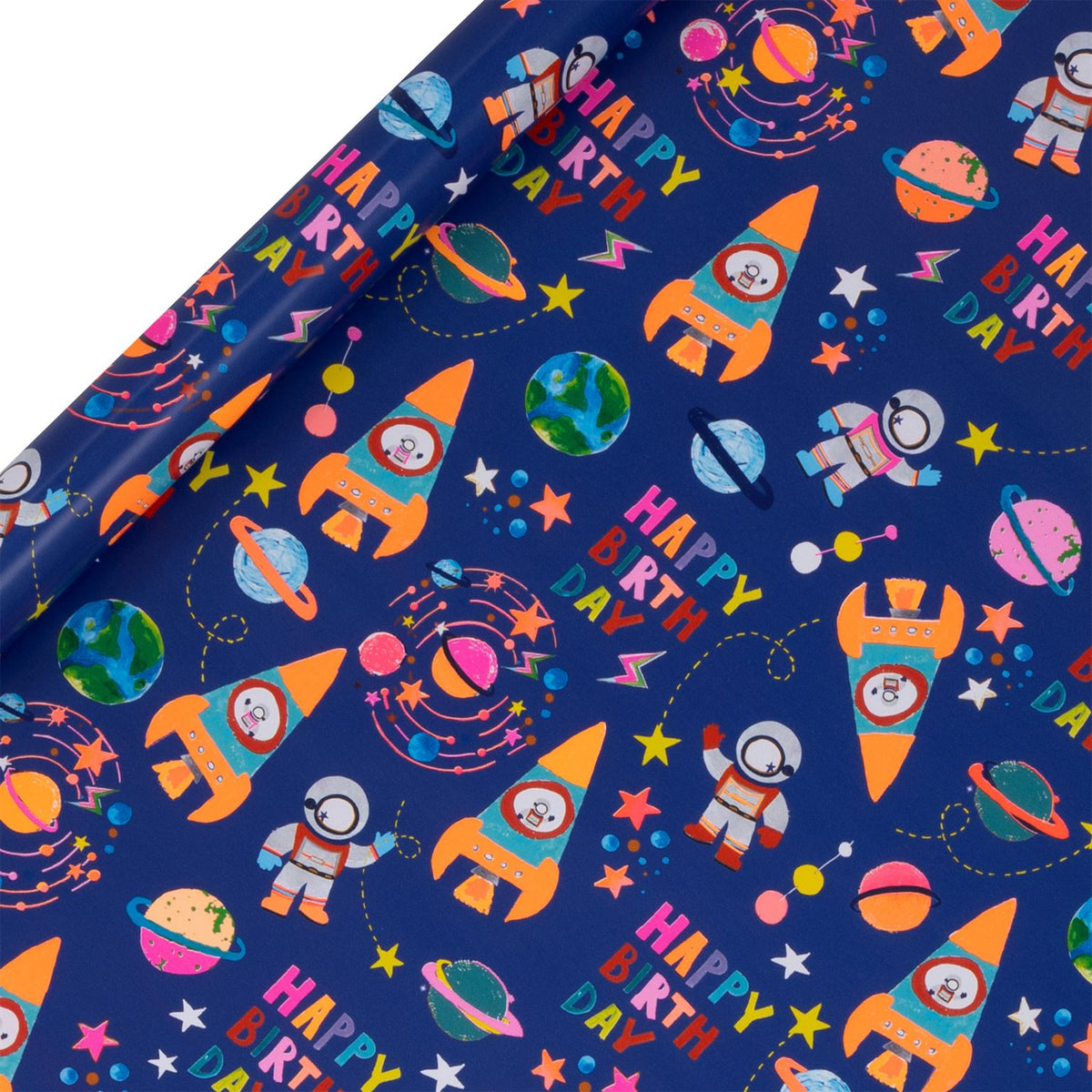 Rocket Boy Wrapping Paper Roll (2m)