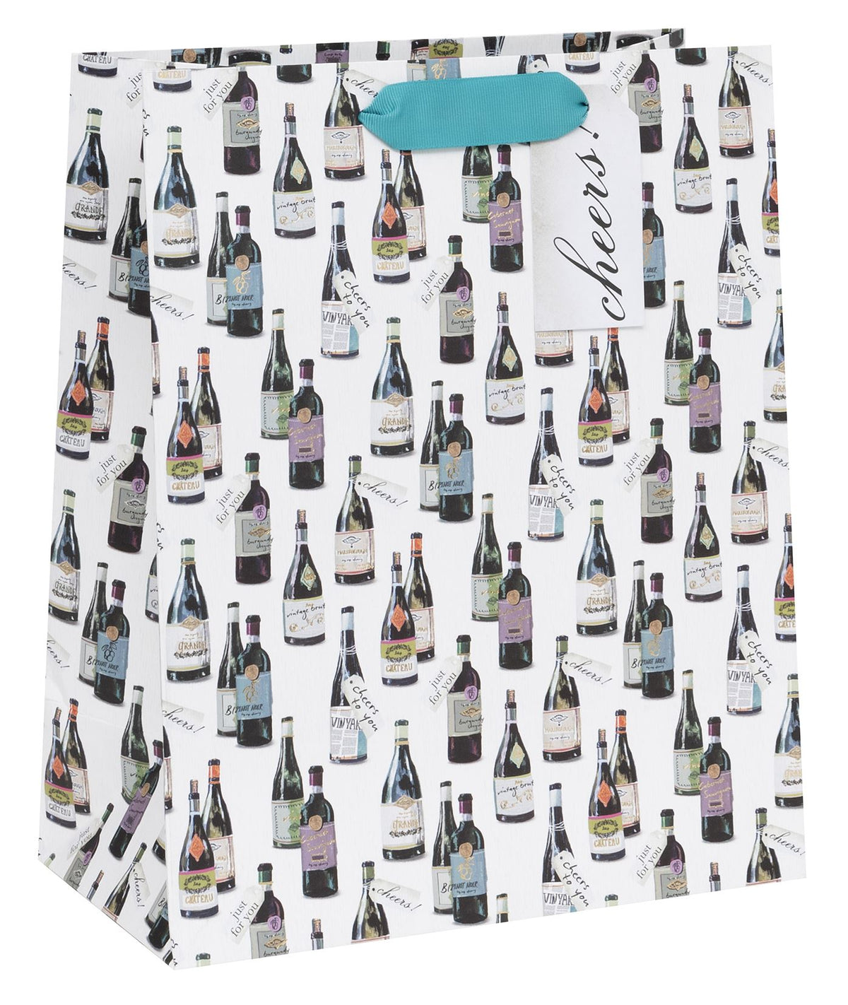 Cheers to You Large Gift Bag by Stephanie Davies