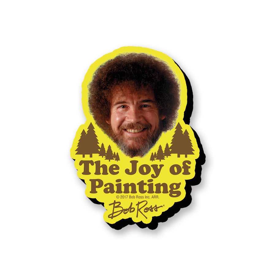 Bob Ross Funky Chunky Magnet – Joy