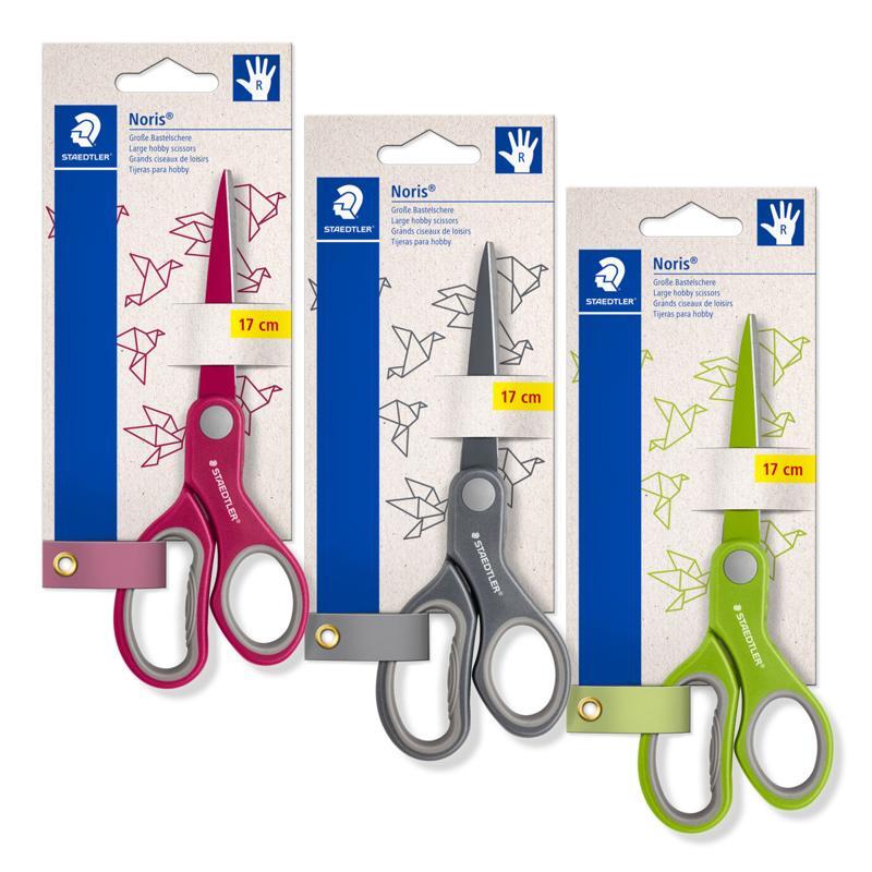 Staedtler Noris Scissors 965 17 cm – Coloured Blades