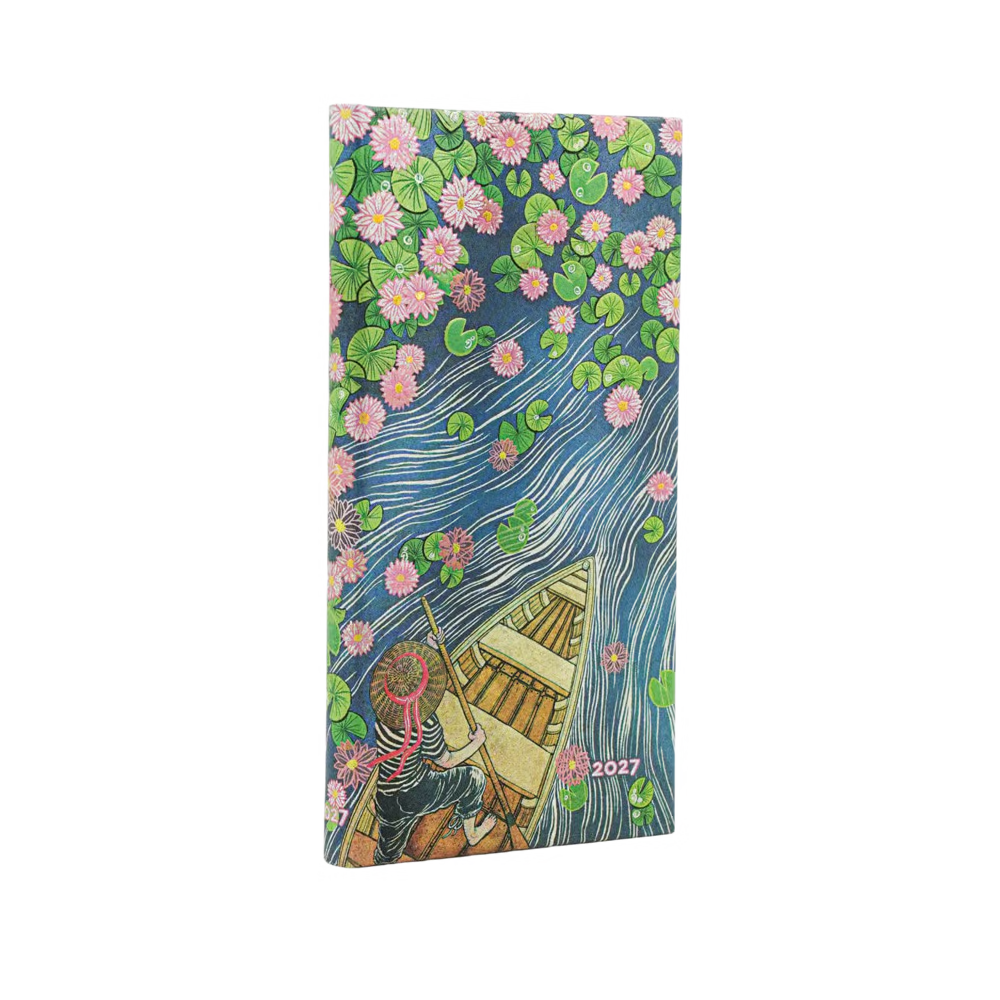2027 Lotus River | Hardcover Slim 176 Pages | 95mm x 180mm