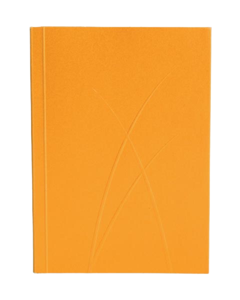 Paper-Oh Puro Gold A7 Softback Notebook – Plain – product view