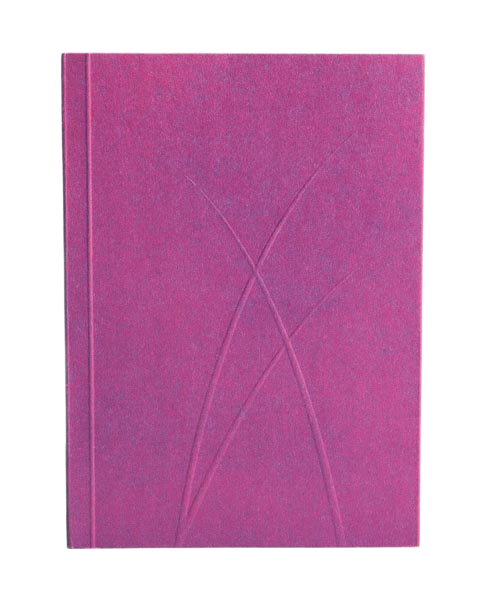 Paper-Oh Puro Fuchsia A7 Softback Notebook – Plain – product view