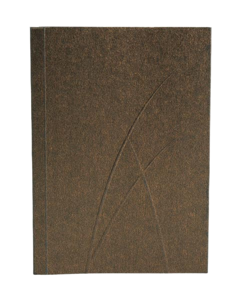 Paper-Oh Puro Bronze A7 Softback Notebook – Plain – product view