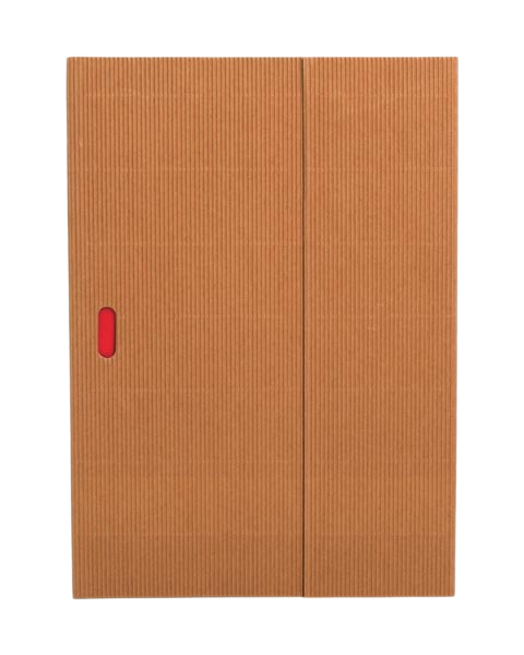 Paper-Oh Ondulo Natural A4 Softback Notebook – Lined – product view