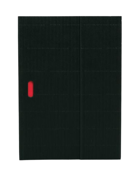 Paper-Oh Ondulo Black B5 Softback Notebook – Lined – product view