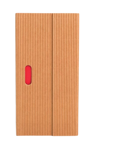 Paper-Oh Ondulo Natural B6.5 Softback Notebook – Lined – product view