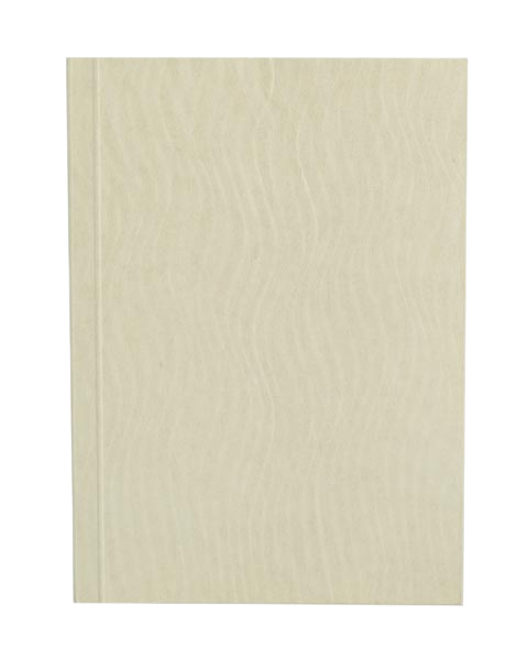 Paper-Oh Yuko-Ori Pearl White A7 Softback Notebook – Lined – product view