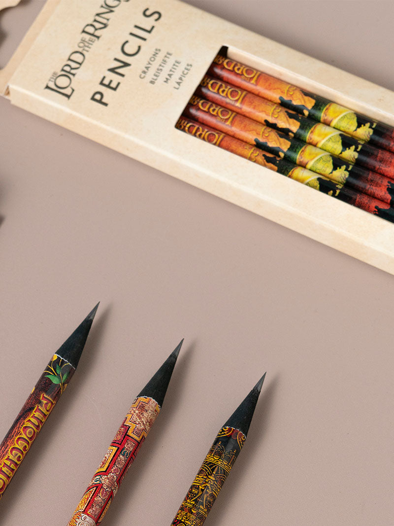 Paperblanks A Perilous Journey Pencils Pencils – Pack of 4 – design detail