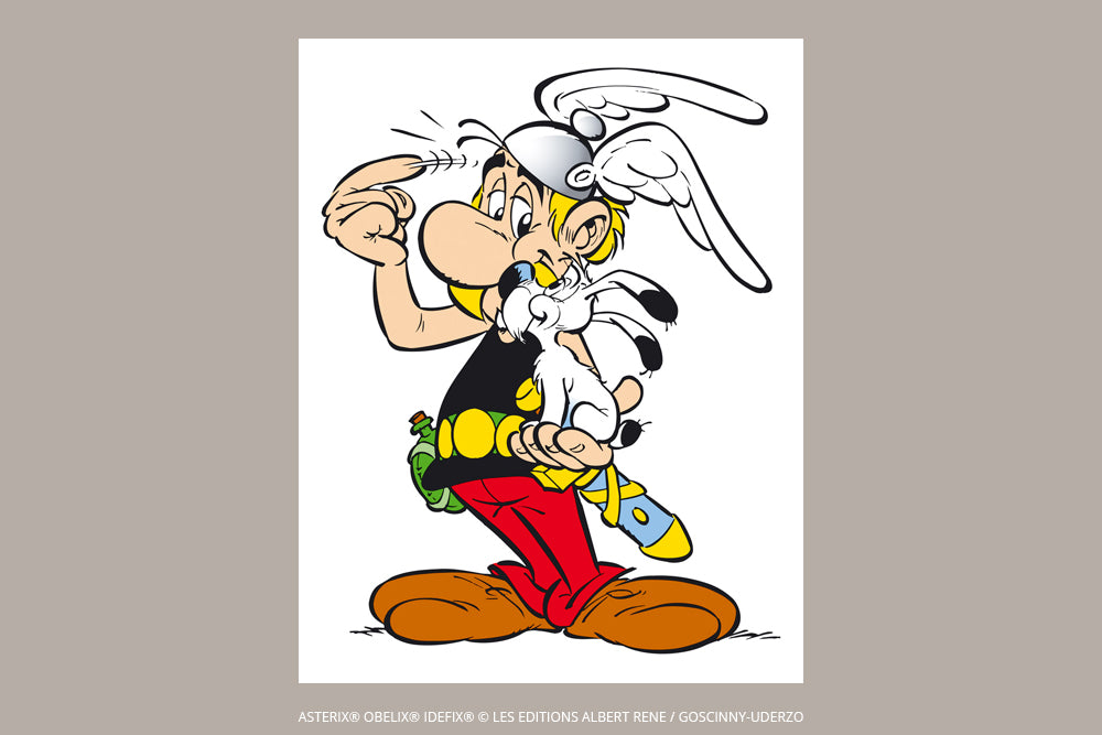 Paperblanks 2027 Asterix the Gaul Midi Hardback Diary – Week-to-View Vertical – design detail
