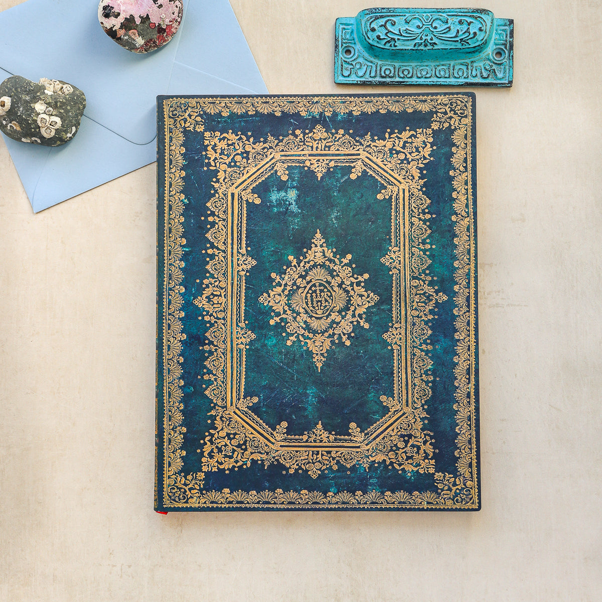 Paperblanks Astra Mini Softback Flexi Journal – Lined, 208 Pages – design detail