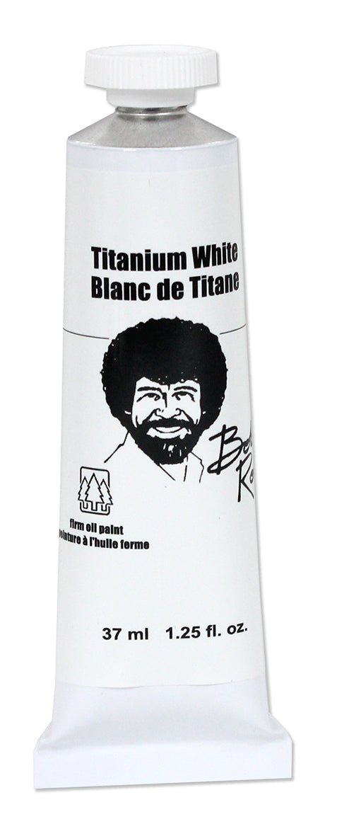 Bob Ross Landscape Oil Colour 37ml – Titanium White