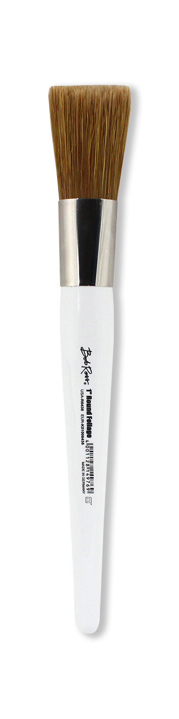 Bob Ross Landscape Foliage Round Brush – 1in