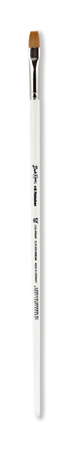 Bob Ross Wildlife Finisher Flat Brush – Size 8