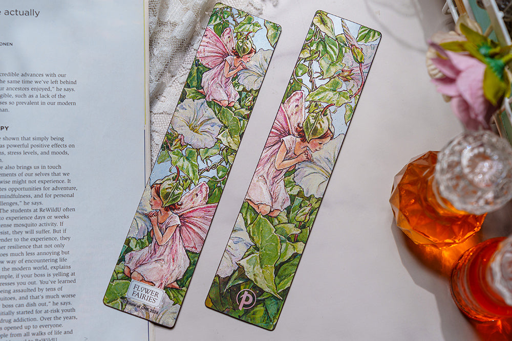 Paperblanks 2027 Bindweed Fairy Mini Softback Flexi Diary – Week-to-View Horizontal – design detail